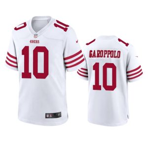 Jimmy Garoppolo San Francisco 49ers White Game Jersey