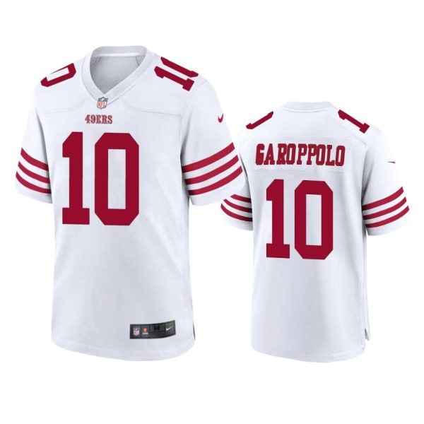 Jimmy Garoppolo San Francisco 49ers White Game Jersey