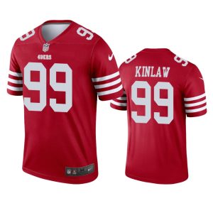 Javon Kinlaw San Francisco 49ers 2022-23 Legend Scarlet Jersey - Men's