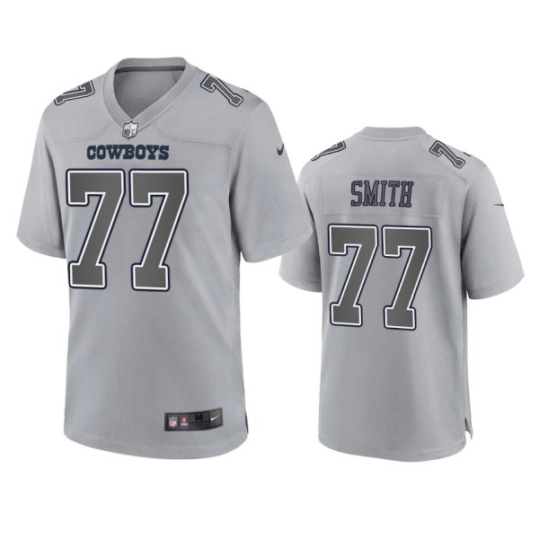 Tyron Smith Dallas Cowboys Gray Atmosphere Fashion Game Jersey