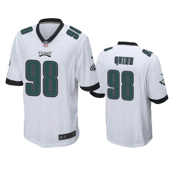 Robert Quinn Philadelphia Eagles White Game Jersey