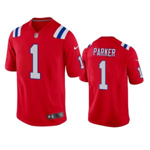DeVante Parker New England Patriots Red Alternate Game Jersey