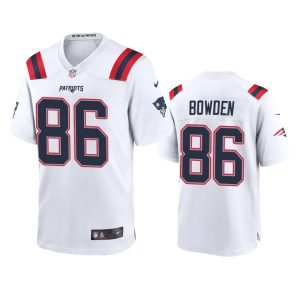 Lynn Bowden New England Patriots White Game Jersey