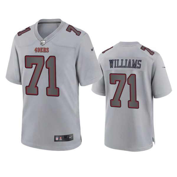 Trent Williams San Francisco 49ers Gray Atmosphere Fashion Game Jersey