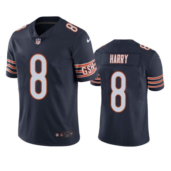 N'Keal Harry Chicago Bears Navy Vapor Limited Jersey