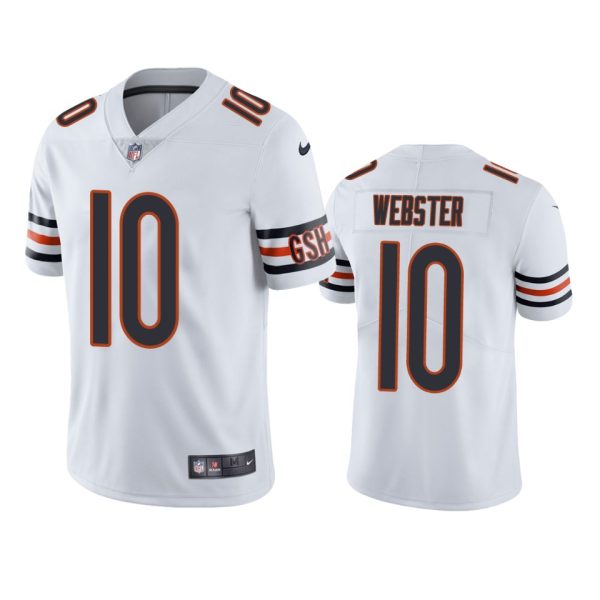 Nsimba Webster Chicago Bears White Vapor Limited Jersey - Men's