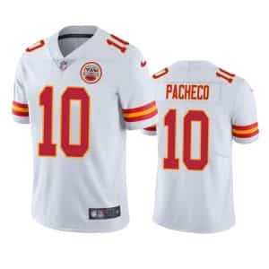 Isaih Pacheco Kansas City Chiefs White Vapor Limited Jersey