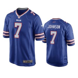 Taron Johnson Buffalo Bills Royal Game Jersey