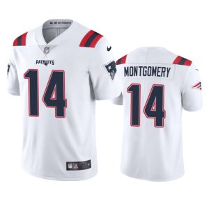 Ty Montgomery New England Patriots White Vapor Limited Jersey - Men's