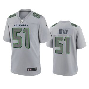 Bruce Irvin Seattle Seahawks Gray Atmosphere Fashion Game Jersey