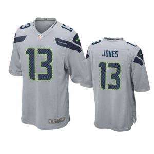 Josh Jones Seattle Seahawks Gray Game Jersey