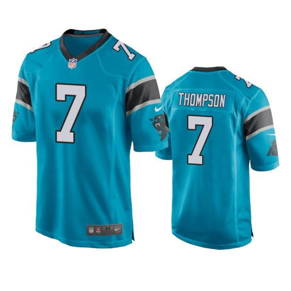 Shaq Thompson Carolina Panthers Blue Game Jersey