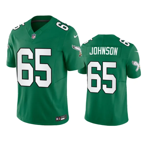 Lane Johnson Philadelphia Eagles Kelly Green Alternate Limited Jersey