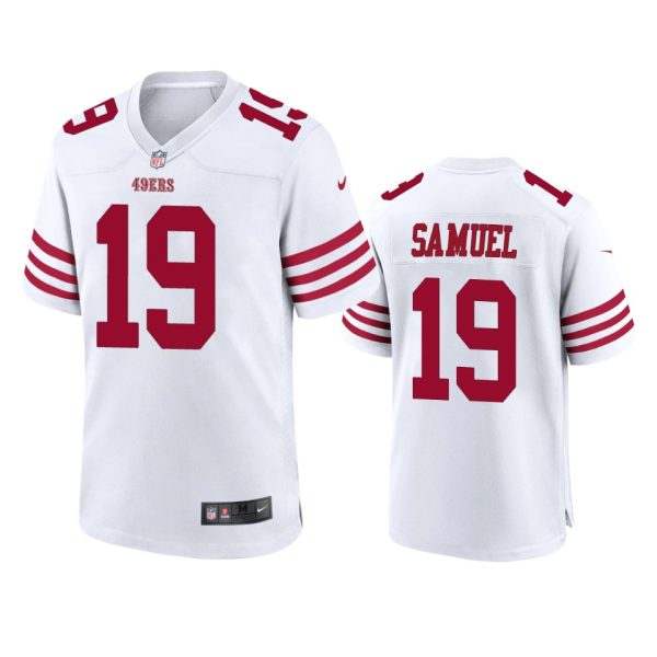 Deebo Samuel San Francisco 49ers White Game Jersey