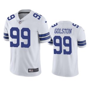 Chauncey Golston Dallas Cowboys White Vapor Limited Jersey - Men's