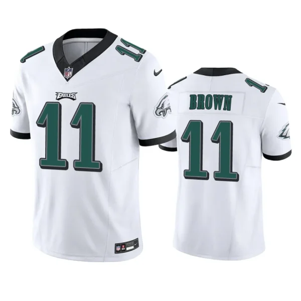 A.J. Brown Philadelphia Eagles White Vapor F.U.S.E. Limited Jersey