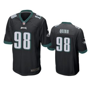 Robert Quinn Philadelphia Eagles Black Game Jersey