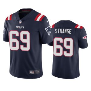 Cole Strange New England Patriots Navy Vapor Limited Jersey - Men's