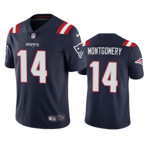 Ty Montgomery New England Patriots Navy Vapor Limited Jersey - Men's