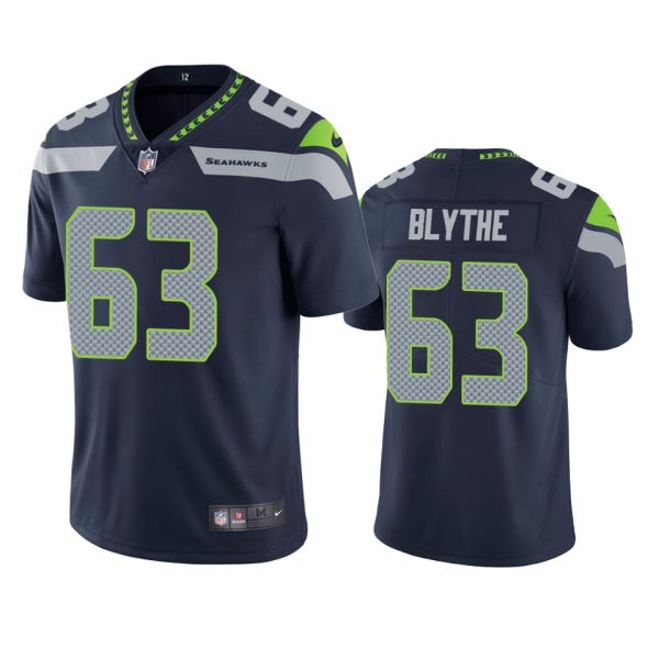 Austin Blythe Seattle Seahawks Navy Vapor Limited Jersey