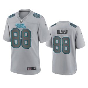 Greg Olsen Carolina Panthers Gray Atmosphere Fashion Game Jersey