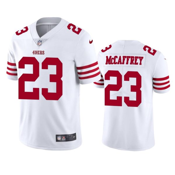 Christian McCaffrey San Francisco 49ers White Vapor Limited Jersey