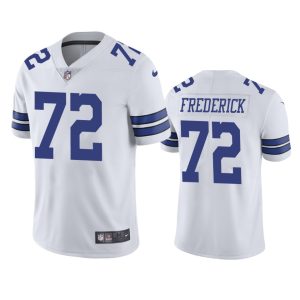 Travis Frederick Dallas Cowboys White Vapor Limited Jersey