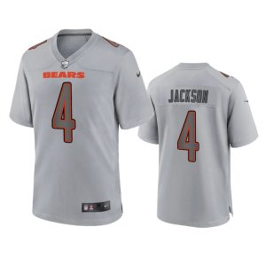 Eddie Jackson Chicago Bears Gray Atmosphere Fashion Game Jersey