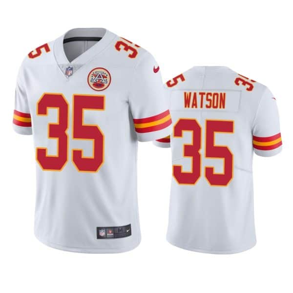 Jaylen Watson Kansas City Chiefs White Vapor Limited Jersey