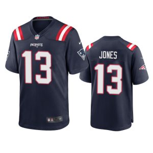 Jack Jones New England Patriots Navy Game Jersey