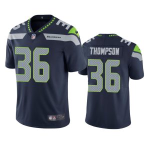 Darwin Thompson Seattle Seahawks Navy Vapor Limited Jersey