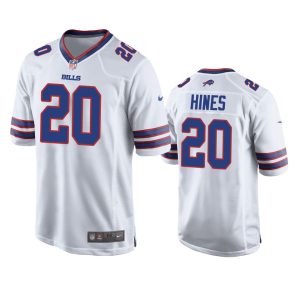 Nyheim Hines Buffalo Bills White Game Jersey