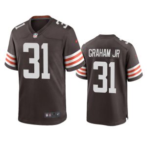 Thomas Graham Jr. Cleveland Browns Brown Game Jersey