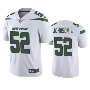 Jermaine Johnson II New York Jets White Vapor Limited Jersey - Men's