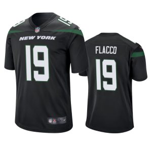 Joe Flacco New York Jets Black Game Jersey