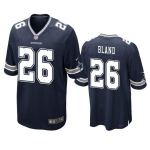 DaRon Bland Dallas Cowboys Navy Game Jersey