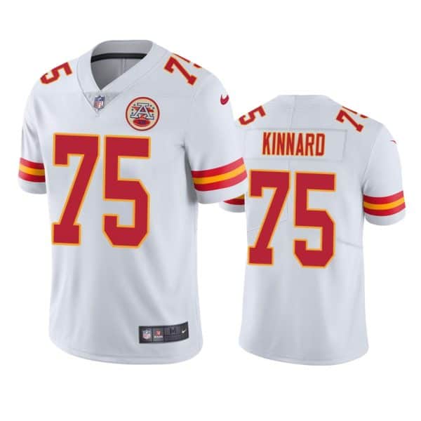 Darian Kinnard Kansas City Chiefs White Vapor Limited Jersey