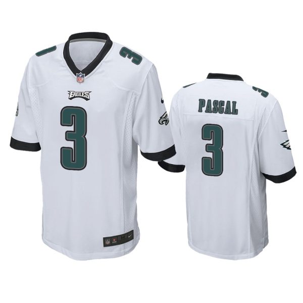 Zach Pascal Philadelphia Eagles White Game Jersey