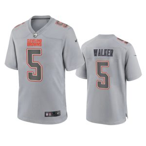 Anthony Walker Cleveland Browns Gray Atmosphere Fashion Game Jersey