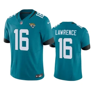 Trevor Lawrence Jacksonville Jaguars Teal Vapor F.U.S.E. Limited Jersey