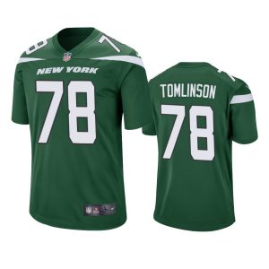 Laken Tomlinson New York Jets Green Game Jersey