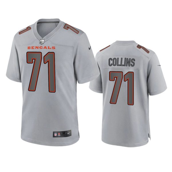 La'el Collins Cincinnati Bengals Gray Atmosphere Fashion Game Jersey