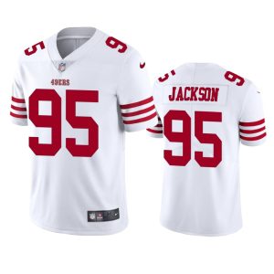 Drake Jackson San Francisco 49ers White Vapor Limited Jersey