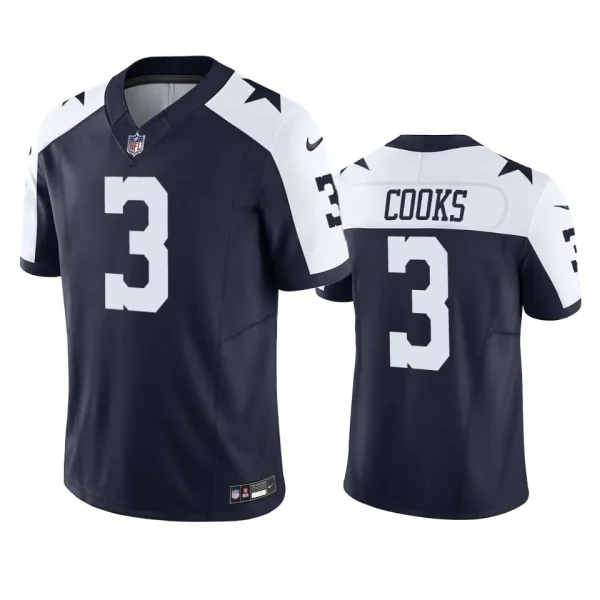 Brandin Cooks Dallas Cowboys Navy Vapor F.U.S.E. Limited Jersey