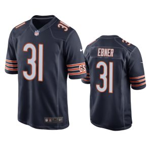 Trestan Ebner Chicago Bears Navy Game Jersey