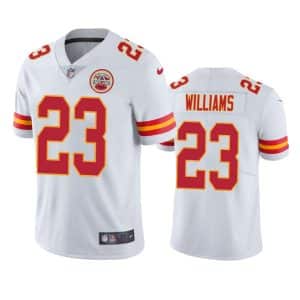 Joshua Williams Kansas City Chiefs White Vapor Limited Jersey