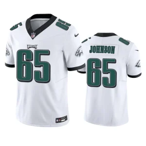 Lane Johnson Philadelphia Eagles White Vapor F.U.S.E. Limited Jersey