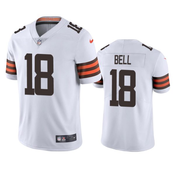 David Bell Cleveland Browns White Vapor Limited Jersey