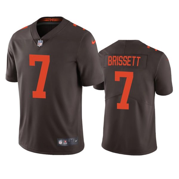 Jacoby Brissett Cleveland Browns Brown Vapor Limited Jersey