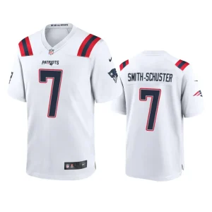 JuJu Smith-Schuster New England Patriots White Game Jersey